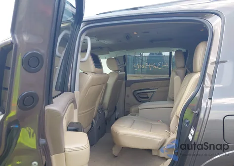 2015 Nissan Armada Platinum из США, поврежденный, VIN 5N1BA0NF2FN619791